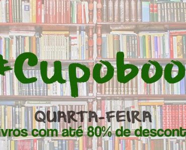 #Cupobook – Livros com até 80% de desconto!
